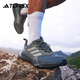 adidas TRACEFINDER 2透濕排汗緩震戶(hù)外越野跑鞋阿迪達斯TERREX 深藍/深灰   42