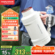 摩飛電器（Morphyrichards）電熱水壺 便攜式燒水壺 家用戶(hù)外旅行1L大容量雙層304不銹鋼保溫防燙旅行電水壺電熱水杯MR6061白