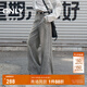 ONLY秋季時(shí)尚寬松高腰闊腿褲長(cháng)褲牛仔褲女|124432065 J08 淺牛仔灰 S (160) 64A