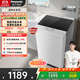 松下（Panasonic）【吳磊推薦】波輪洗衣機(jī)全自動(dòng)8公斤宿舍租房神器內(nèi)衣洗衣機(jī)家用智能桶自潔 XQB80-8QA0國家補(bǔ)貼