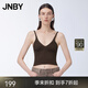 JNBY/江南布衣針織背心女修身V領(lǐng)簡(jiǎn)約打底5O5310600 216/臘粉駝色 M