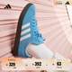 adidas T頭鞋 VL COURT復古板鞋德訓鞋男女阿迪達斯輕運動(dòng) 藍色/亮白/樹(shù)脂黃   42.5