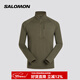薩洛蒙（Salomon）男款 戶(hù)外運動(dòng)柔軟舒適保暖休閑長(cháng)袖衛衣 SNTIAL LIGHTWARM HZ 葉綠色 C24445 M