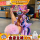 小馬寶莉周邊鑰匙扣經(jīng)典4代毛球系列掛件紫悅掛飾吊墜生日禮物女