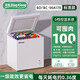 冰熊一級能效冰熊小冰柜家用小型全冷凍箱冷藏兩用迷你無(wú)霜商用冷柜 白色雙溫調節/銅管冷凍 98L