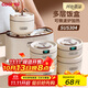 COOKSS保溫飯盒上班族帶飯餐盒304不銹鋼小學(xué)生食堂打飯便當盒可微波爐