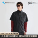 KLATTERMUSEN攀山鼠10468維德男款輕量套頭短袖夾克-Vidre Zip SS Jacket M's 999/Black黑色 M