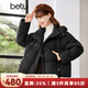 betu百圖女裝冬季羽絨服時(shí)尚洋氣短款外套百搭減齡羽絨服 黑色 S