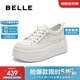 百麗百搭小白鞋女25夏新舒適透氣網(wǎng)面休閑鞋E2U1DBM5 白色 36
