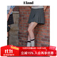 ELAND衣戀半身裙女甜酷百褶A版短裙休閑通勤裙子夏季新款 灰色(15)Grey L 170