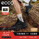 愛(ài)步（ECCO）運動(dòng)鞋男 網(wǎng)面透氣防水科技軟底戶(hù)外鞋 驅動(dòng)820194 黑色42