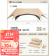 原始人（The Primitive）鈦黑膠天幕帳篷戶(hù)外便攜露營(yíng)六角防曬新型速開(kāi)野營(yíng)新款遮光遮陽(yáng)棚 35㎡奶油咖【速搭+六面防曬】