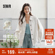 森馬（Semir）牛仔外套女中長(zhǎng)款落肩寬松夾克2025春秋棉質(zhì)通勤109125108014