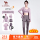駱駝（CAMEL）防曬瑜伽套裝女健身運動(dòng)服五件套YK2225L5493B杜若紫L