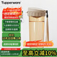 特百惠（Tupperware）茶韻500ML塑料杯男女士學(xué)生夏季運動(dòng)水杯子戶(hù)外便攜大容量 奶茶棕