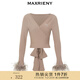 MAXRIENY【城市芭蕾系列-商場(chǎng)同款】芭蕾收腰套頭針織衫修身上衣 摩卡色 L 03