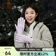 駱駝（CAMEL）戶(hù)外騎行手套男女冬季騎車(chē)防寒保暖加絨手套防風(fēng)防水可觸屏