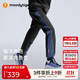 moodytiger男童褲子柔軟透氣25年秋季新品兒童長(cháng)褲彈力休閑抗皺束腳運動(dòng)褲