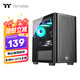 Thermaltake（Tt）啟航者F4 黑色 Mini小機箱水冷電腦主機（支持MATX主板/鋼化玻璃側透/鐵網(wǎng)面板/支持背線(xiàn)）