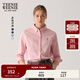 Teenie Weenie小熊女裝牛仔襯衫2025秋新款學(xué)院休閑簡(jiǎn)約棉美式上衣 粉色 S 160
