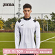JOMA 荷馬足球服長(cháng)袖男加絨半拉鏈訓練衫春季反絨保暖訓練運動(dòng)上衣 白色 L