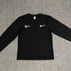 NBA CARES高品質(zhì)NN跑團棉長(cháng)袖打底衫高品質(zhì)中長(cháng)跑田徑馬拉松冬訓裝備 黑色
