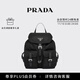PRADA/普拉達【禮物】女士小號Re-Nylon雙肩背包女包 黑色
