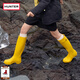 HUNTER女鞋經(jīng)典惠靈頓雨靴戶(hù)外露營(yíng)雨鞋防水防滑長(cháng)筒騎士靴 檸檬黃/RYL 38
