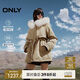 ONLY 2024冬季90白鴨絨抽繩連帽毛領(lǐng)派克羽絨服女|124423026