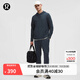 lululemon丨Soft Jersey 男士收腿針織長(cháng)褲 *常規款 LM5ARES 雜色經(jīng)典海軍藍/雜色海軍藍 L
