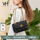 VANESSA HOGAN VH女包茵然軟包系列復(fù)古太陽神斜挎包菱格鏈條腋下包小眾單肩包