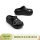 TOOMANYSHOES【明星同款】你的小熊輕氣球彩色泡泡洞洞鞋外穿涼鞋情人節送女友 黑色（輕氣球款） 20 36/37