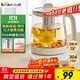 小熊（Bear）養生壺 煮茶壺 恒溫水壺 保溫燒水一體電熱水壺花茶壺 12大功能11檔保溫 1.5L大容量 YSH-J15N8