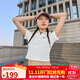 耐克(NIKE)女短袖T恤 POLO衫 運動(dòng)休閑 簡(jiǎn)約時(shí)尚 DV7885-133白L