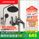 九牧（JOMOO）淋浴花灑全套裝四出水增壓噴槍淋雨器家用洗澡沐浴除垢衛浴花灑 【槍灰色】自動(dòng)除垢花灑36647