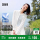 森馬（Semir）UPF50+防曬衣女中長(cháng)款涼感襯衫2025夏寬松遮肉薄外套109325105001
