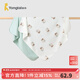 童泰（TONGTAI）嬰兒抱巾純棉初生寶寶裹巾新生兒襁褓巾包巾防驚跳蓋毯2件裝 綠色 84x84cm