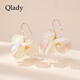 Qlady耳飾女度假風(fēng)花朵獨特大耳環(huán)2026新年氣質(zhì)高級感輕奢小眾耳釘耳墜