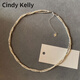 Cindy Kelly精致高級(jí)感珍珠項(xiàng)鏈女輕奢小眾鎖骨鏈送老婆結(jié)婚紀(jì)念生日禮物女生 纏繞項(xiàng)鏈【送老婆女友實(shí)用高檔】