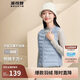 波司登輕薄羽絨服女90絨顯瘦百搭便攜V領(lǐng)防風(fēng)短款可內搭馬甲背心