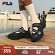 FILA 斐樂(lè )涼鞋女鞋摩登涼拖鞋2025夏新款歐客漫涼鞋沙灘運動(dòng)休閑涼鞋 黑-BK 39