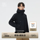 KOLON SPORT/可隆KARSTLINE沖鋒衣 男子戶(hù)外運動(dòng)防水透濕防風(fēng)耐磨夾克外套 LHGJ5AN195-BK 黑色 4XL 190/112B