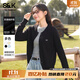班尼路S&K系列毛衣女裝針織衫開(kāi)衫外套上衣服秋冬新款小香風(fēng)高級感長(cháng)袖 黑#純色 【軟糯親膚】 M