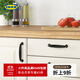宜家（IKEA）ENERYDA艾納麗圓把手現代北歐經(jīng)典抽屜柜子把手拉手配件 鍍鉻27mm