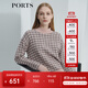 PORTS寶姿女裝 秋冬新品毛衣LL9K489LZF036 芋粉混色 M