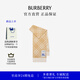 博柏利（BURBERRY）【新品】圍巾男女 格紋羊絨圍巾 沙米色