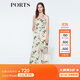 PORTS寶姿 新品 女裝無(wú)袖印花高腰連體褲LN8P100HPT041 粉色印花 L (8)