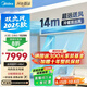 美的（Midea）大3匹冷暖雙出風(fēng)風(fēng)管機(jī) 一拖一超一級(jí)能效家用中央空調(diào)樂享四代【地暖平替】KFR-75T2W/B3-SS(1)Ⅳ