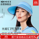 后益（HOII）張鈞甯防曬帽夏季太陽(yáng)帽抗紫外線(xiàn)遮陽(yáng)輕巧折疊美膚帽-藍