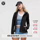 lululemon丨Cross Chill 女士運動(dòng)夾克 防風(fēng)拒水 LW4CEGS 黑色 M